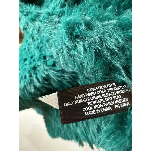 I.n.c. International Concepts Women's Faux-Fur Scarf, Teal, One Size - Picture 4 of 4